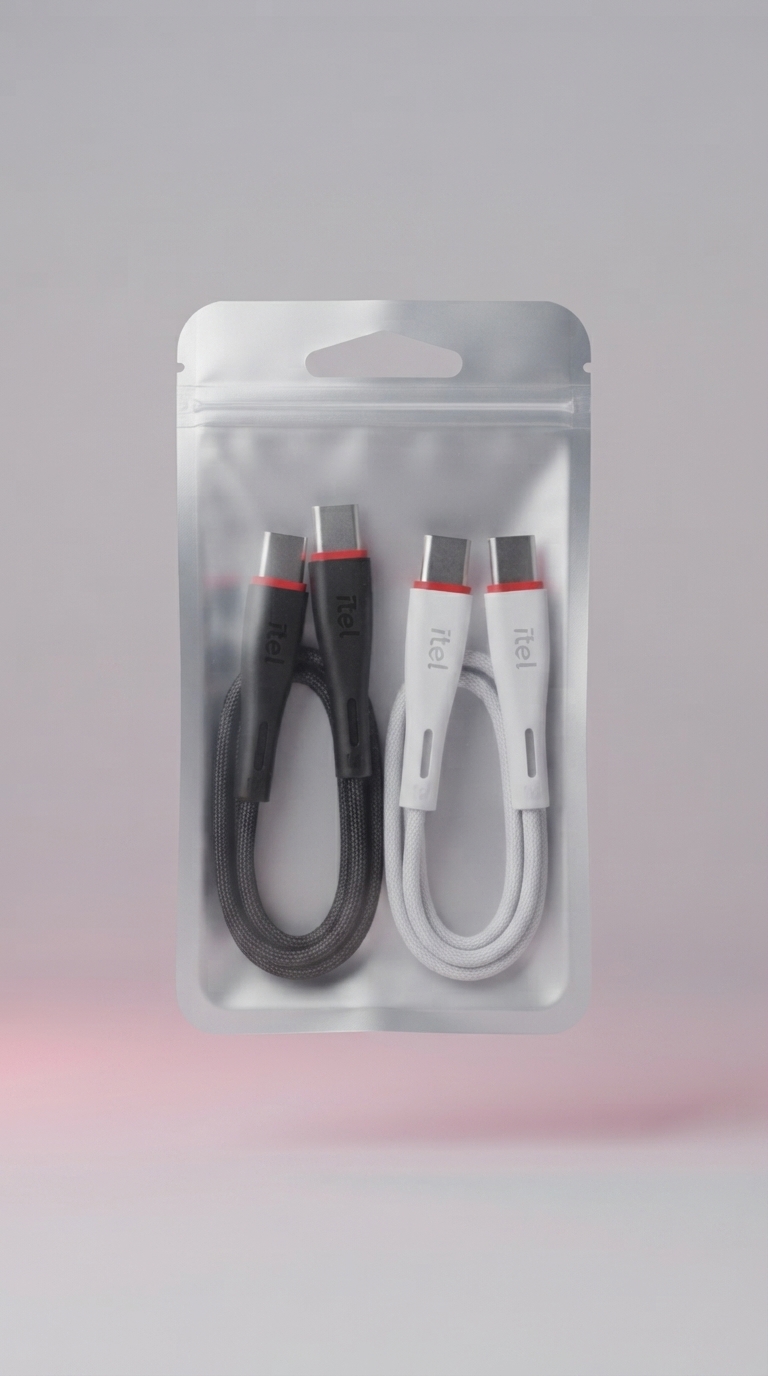 Data Cable itel ICD-C60s 2.4A 1M Black