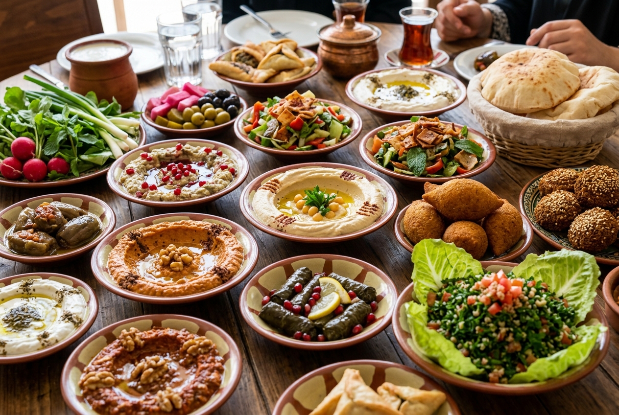 المقبلات الشامية